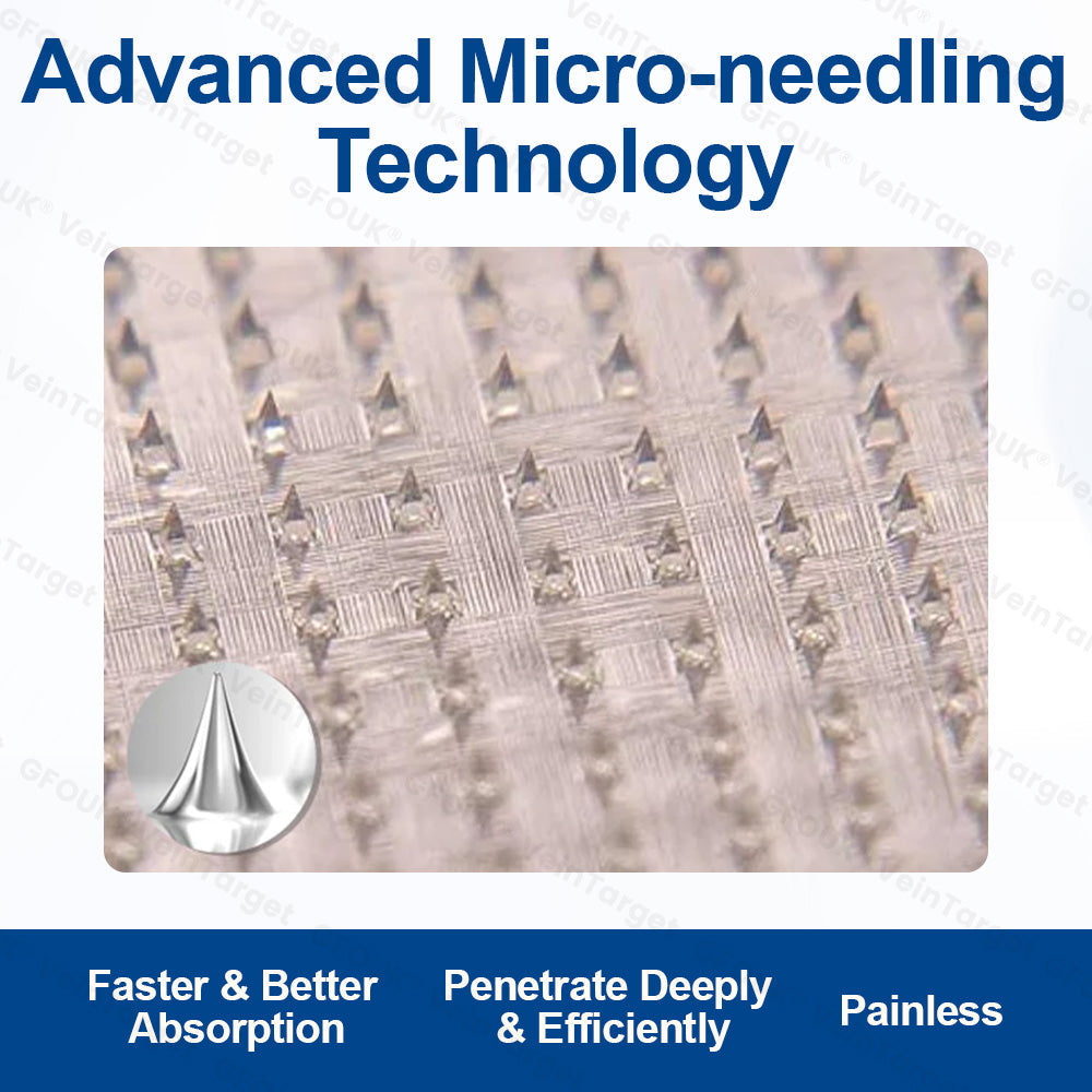 🇺🇸✅👨⚕️GFOUK® VeinTarget Microneedle Patch⚡Instant Relief, Long-Term Results