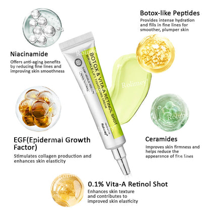 👨‍⚕️🧡Made and shipped from the USA 💫Rolimey® Botox & Vita-A Retinol Shot Wrinkle-Lift Tightening cream - Last Day Promotion 70% OFF