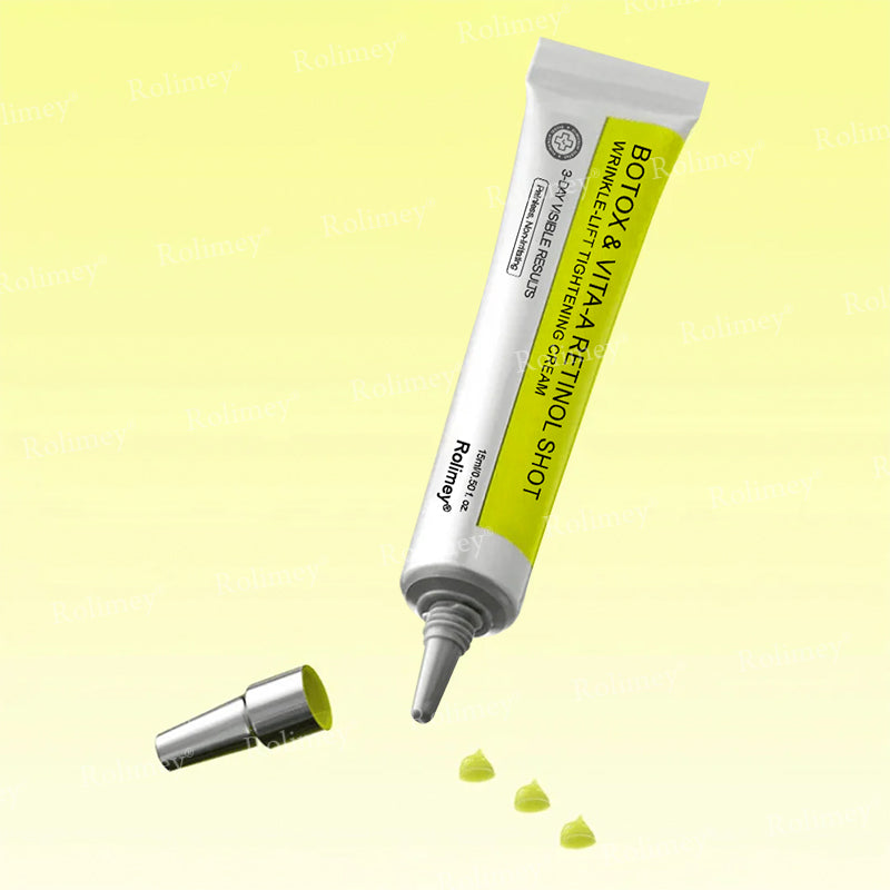 👨‍⚕️🧡Made and shipped from the USA 💫Rolimey® Botox & Vita-A Retinol Shot Wrinkle-Lift Tightening cream - Last Day Promotion 70% OFF
