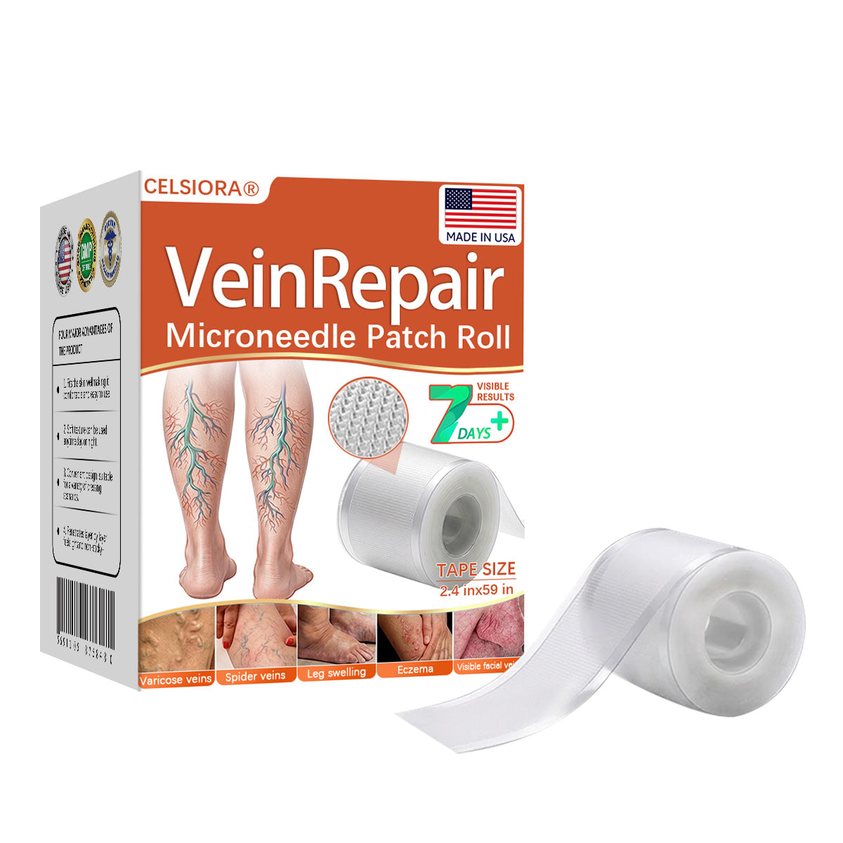 👩‍⚕️👩‍⚕️ Final Hours! Save 75% on Celsiora® Vein Ease Microneedle Care Patch(For Spider Veins, Varicose Veins, Swelling & Leg Fatigue) - Last Day Promotion 50% OFF (Copy)