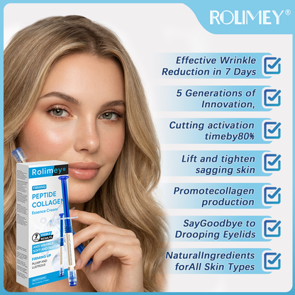 ⏳💫💫 Rolimey® Polypeptide Collagen Elastic Essence Cream ⏳(Age-Defying & Wrinkle-Smoothing with Anti-Glycation Support)
