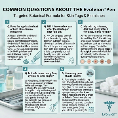 ✨Evolvion® 𝟕-𝐃𝒂𝘆 𝐒𝗸𝐢𝐧 𝐓𝒂𝗴 & 𝐒𝐩𝙤𝐭 𝐄𝐫𝒂𝐬𝙚𝐫 Painless & Scar-Free Advanced Imperfection Remova𝗜 Ro𝗜𝗜erba𝗜𝗜 Pen 🌵 🌵