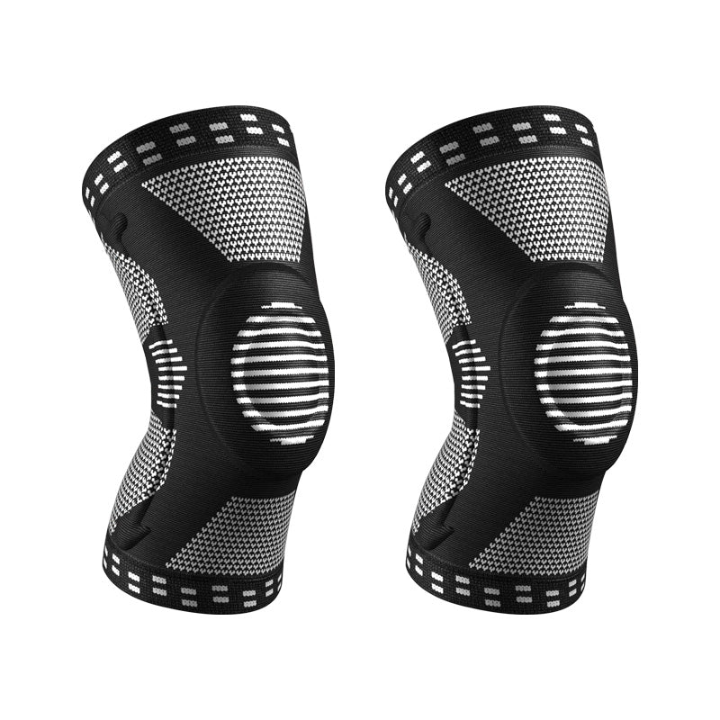 🌿 Black Knee Brace (2pc · Universal Fit)
